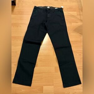 Gap Men’s Straight Stretch Mid Rise Pants - 29 x 32 - Tapestry Navy